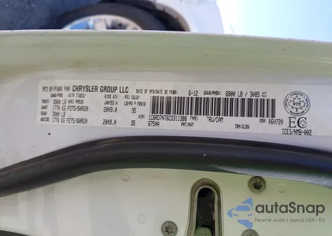 2012 Ram 1500 Laramie из США, поврежденный, VIN 1C6RD7NT6CS311388